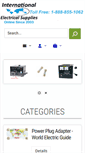 Mobile Screenshot of international-electrical-supplies.com